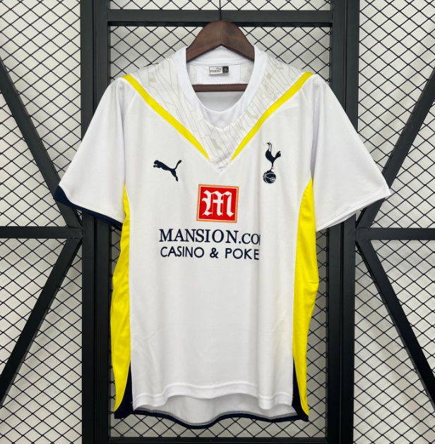 2009-10 Tottenham Hotspur Retro Home Soccer Jersey Shirt